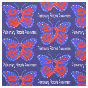 Tecido Borboleta da consciência da fibrose pulmonaa