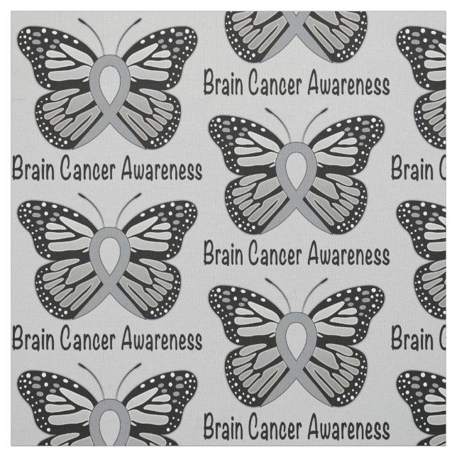 Tecido Borboleta da consciência do cancro cerebral (Modelo)