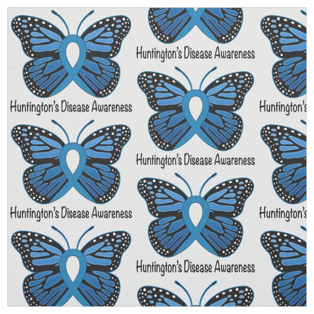 Tecido Borboleta da doença de Huntington da esperança (Modelo)