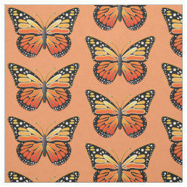 Tecido Borboleta de monarca