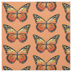 Tecido Borboleta de monarca