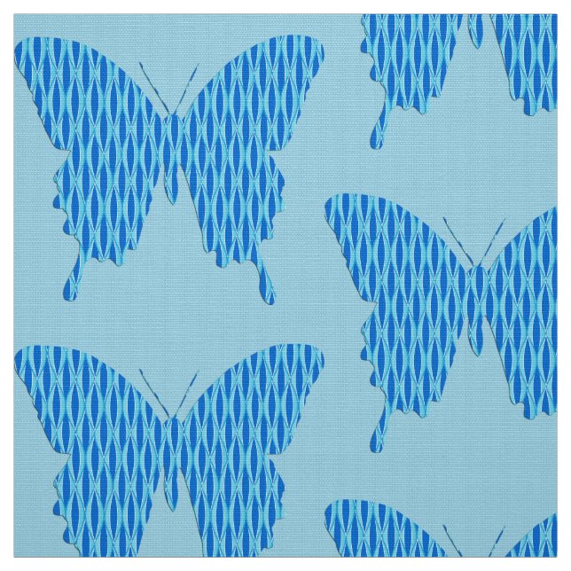 Tecido Borboleta em impressão de papel de parede - tons d (Modelo)
