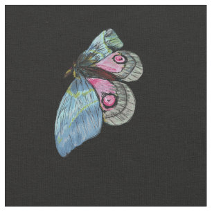 Tecido Borboleta exótica
