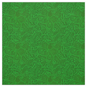 Tecido Borboleta Floral Natural Verde Moderna de Luxo