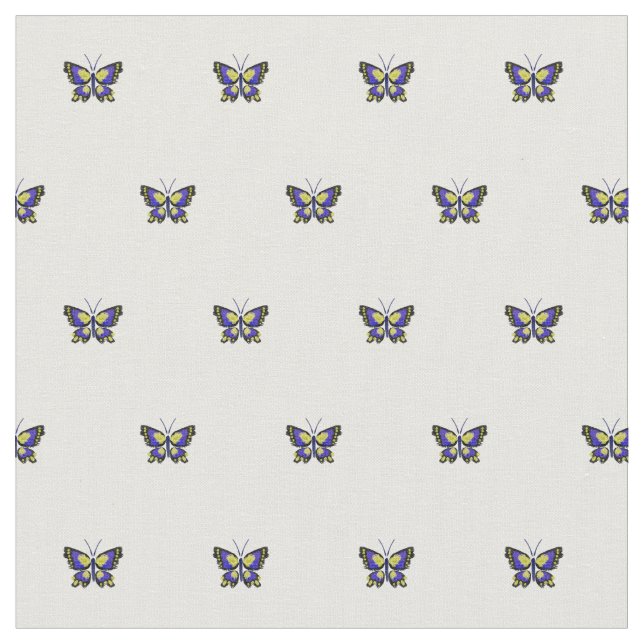 Tecido Borboletas (Detalhe)