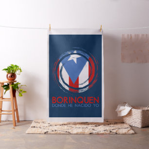 Tecido Borinquen: Bandeira de Puerto Rico
