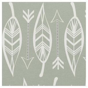 Tecido Branco tribal