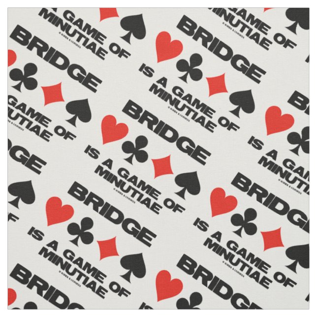 Tecido Bridge É Um Jogo De Minúcias De Quatro Cartas Que  (Modelo)