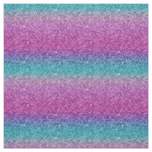 Tecido Brilhante Azul-Teal Cor-de-Rosa