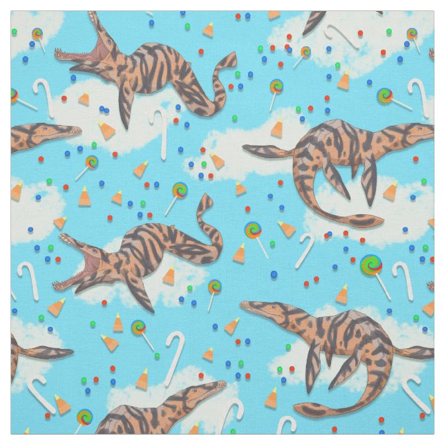 Tecido Briso-doce pré-histórico Liopleurodon (Modelo)