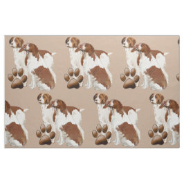 tecido Brittany Spaniel