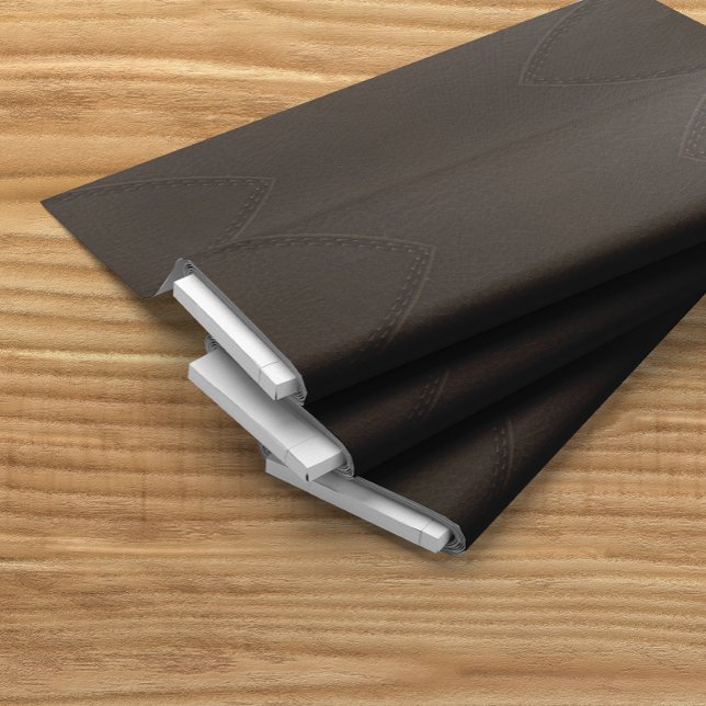 Tecido Brown Faux Leather Upholstery (Criador carregado)