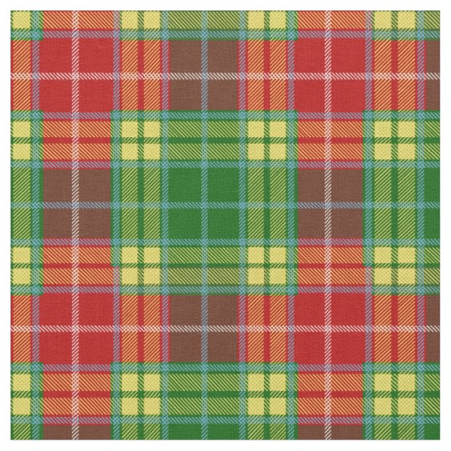 Tecido Buchanan Tartan Impressão (Detalhe)