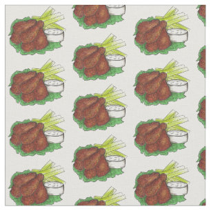 Tecido Buffalo, NY CHURRASCO Quente Galinha Wing Wings Co
