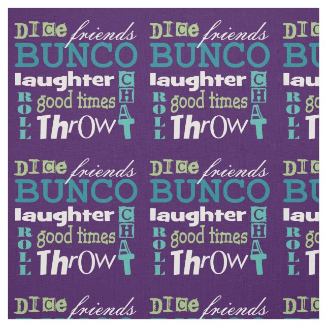 Tecido Bunco Amigos (Modelo)