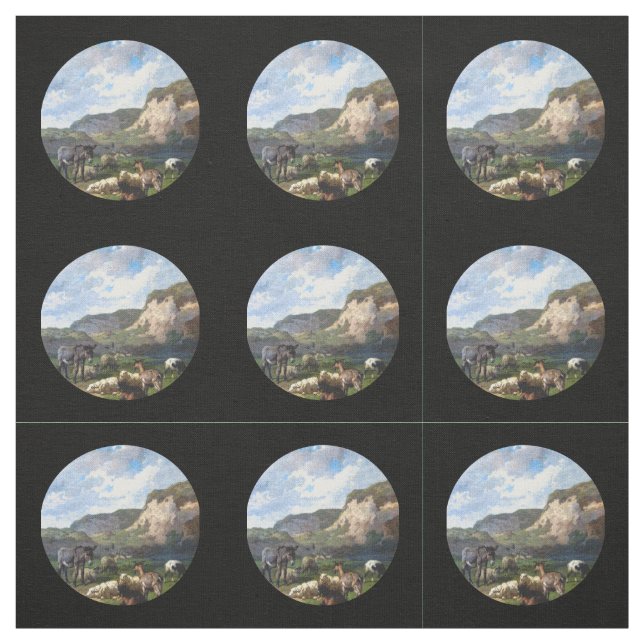 Tecido Burro E Ovelha (Modelo)