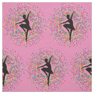 Tecido Burst de Cor da Ballerina Roxa