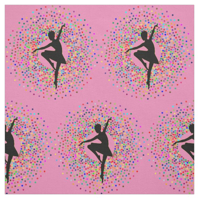 Tecido Burst de Cor da Ballerina Roxa (Modelo)