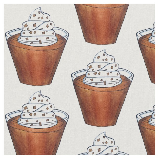 Tecido Butterscotch Pudim Cream Comida Meridional (Detalhe)