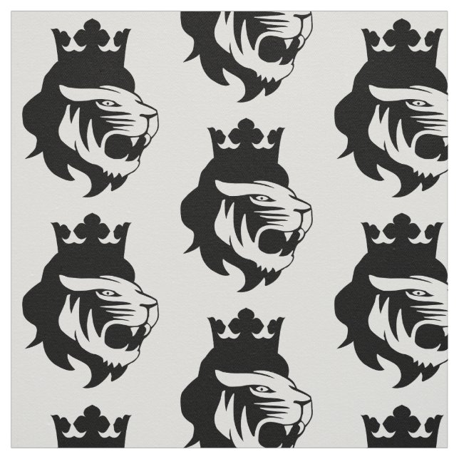 Tecido Cabeça de Leão (Modelo)