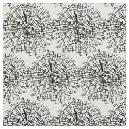 Tecido Cabeça do dente-de-leão