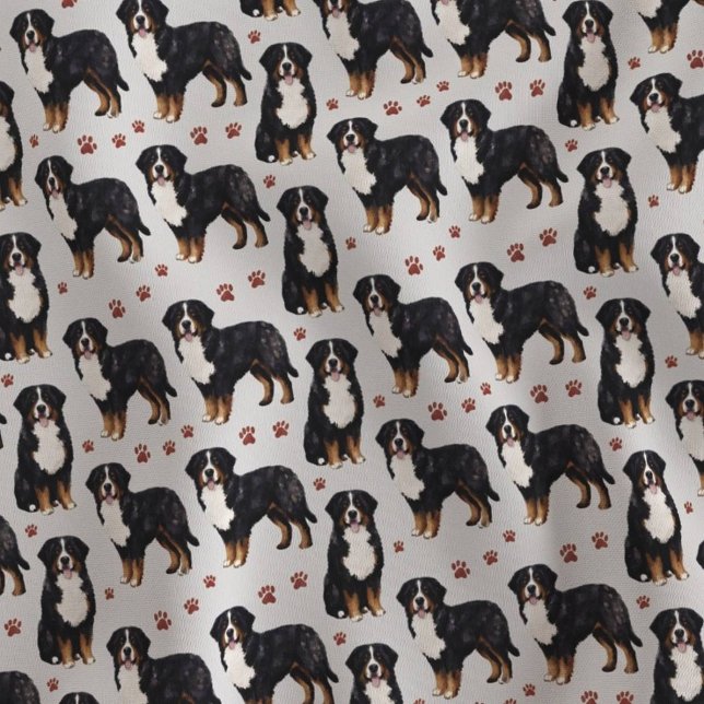 Tecido Cachorro Bernês Montanhês Fofo (Criador carregado)