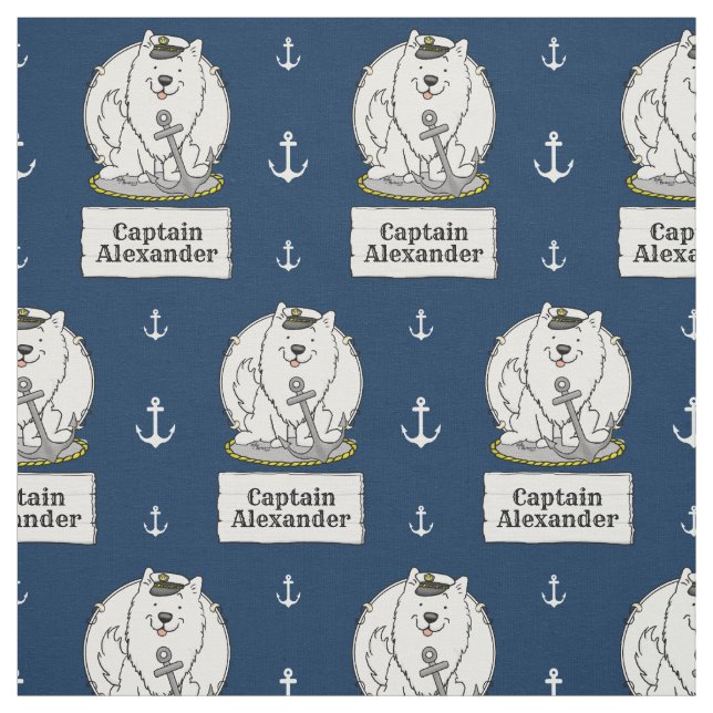 Tecido Cachorro Eskimo Americano Barco de Navegação (Modelo)