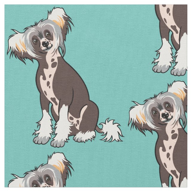 Tecido Cachorro Pinto Chinês (Detalhe)