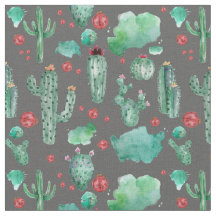 cacto e padrão de ladybug - fundo preto