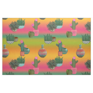 Tecido Cactus em Potes no Sudoeste