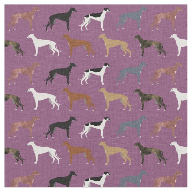 Tecido cães casaco cor roxo (Detalhe)