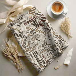 Tecido Café em Burlap Word Cloud ID283
