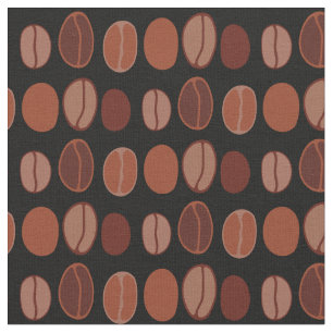 Tecido Café Feijão Cute Café Barista