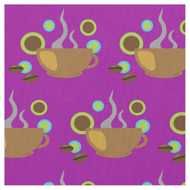 Tecido Café pop (Detalhe)