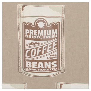 Tecido Café Premium comida café Barista