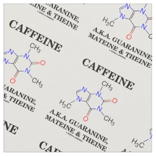 Tecido Cafeína A.K.A. Guaranine Mateine Theine
