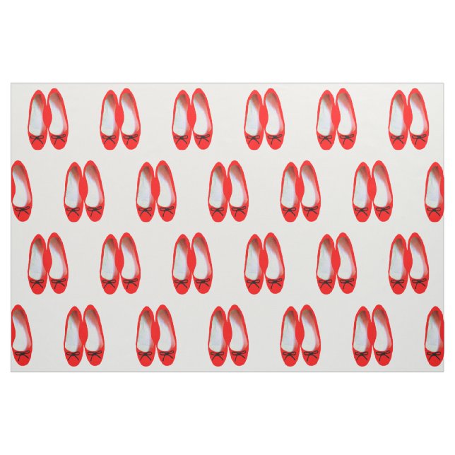 Tecido Calçados vermelhos (Fat Quarter)
