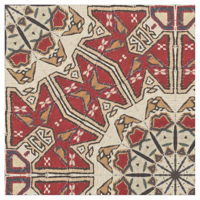 Tecido Caleidoscópio turco do tapete (Detalhe)