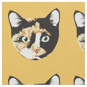 Tecido Calico Cat Bonita