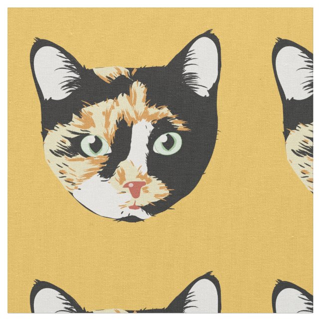 Tecido Calico Cat Bonita (Detalhe)