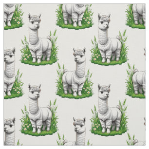 Tecido Camel llama Alpaca Pattern Design