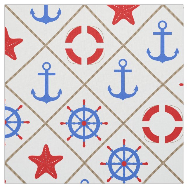 Tecido Caminhada marinha. (Modelo)