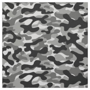Tecido Camo Cinza Preto