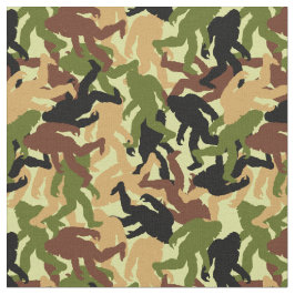Tecido Camouflage Bigfoot Sasquatch Camo Padrão