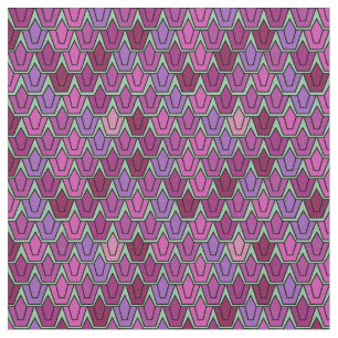 Tecido Campo de Tulipa Roxo