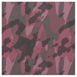 Tecido Camuflagem abstrata roxa escura