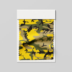 Tecido Camuflagem Amarela e Verde, Militar, Exército