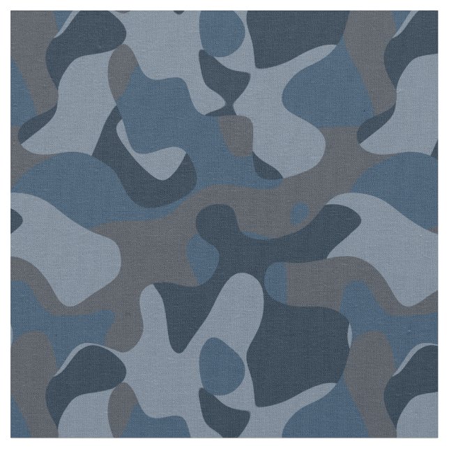 Tecido Camuflagem Blues (Detalhe)