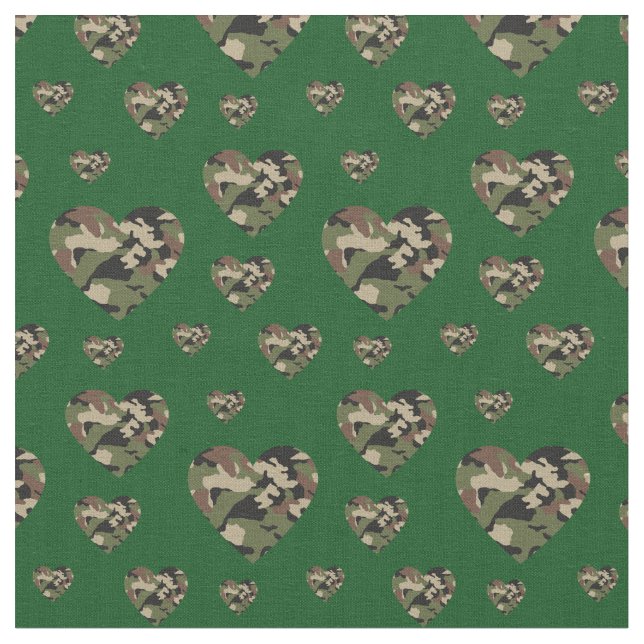 Tecido Camuflagem Camo Hearts Country (Detalhe)