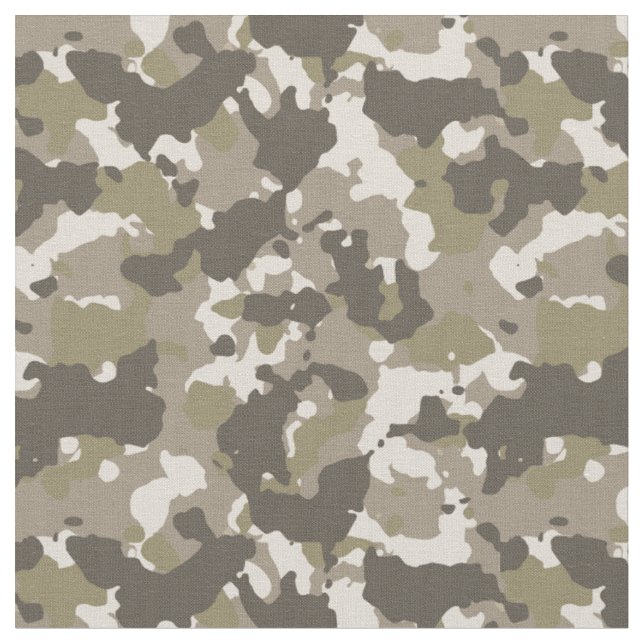 Tecido Camuflagem Camo Militar Exército Areia Deserto (Detalhe)